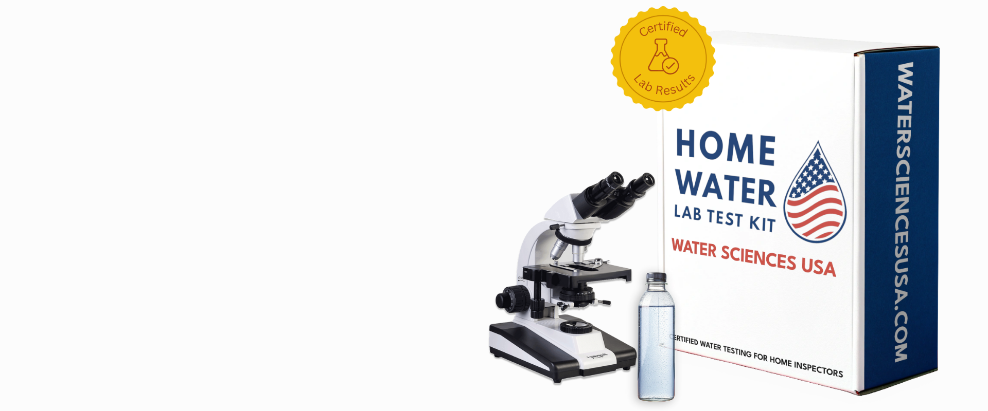 Home water testing Water testing designed for home inspectors. Add home water testing to your service offering and give your customers confidence in their tap water.