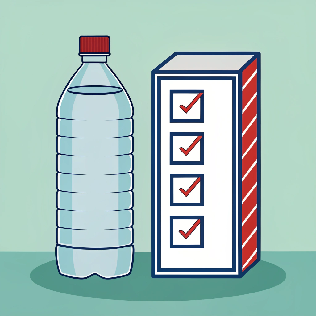 Choose the test that best fits their home: well water, public water, or custom.